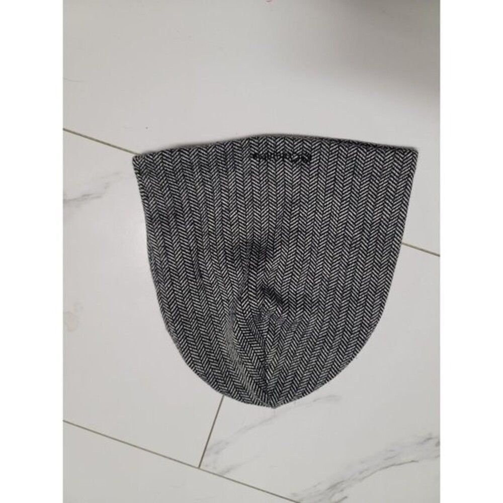 ~ womens grey double layered columbia beanie